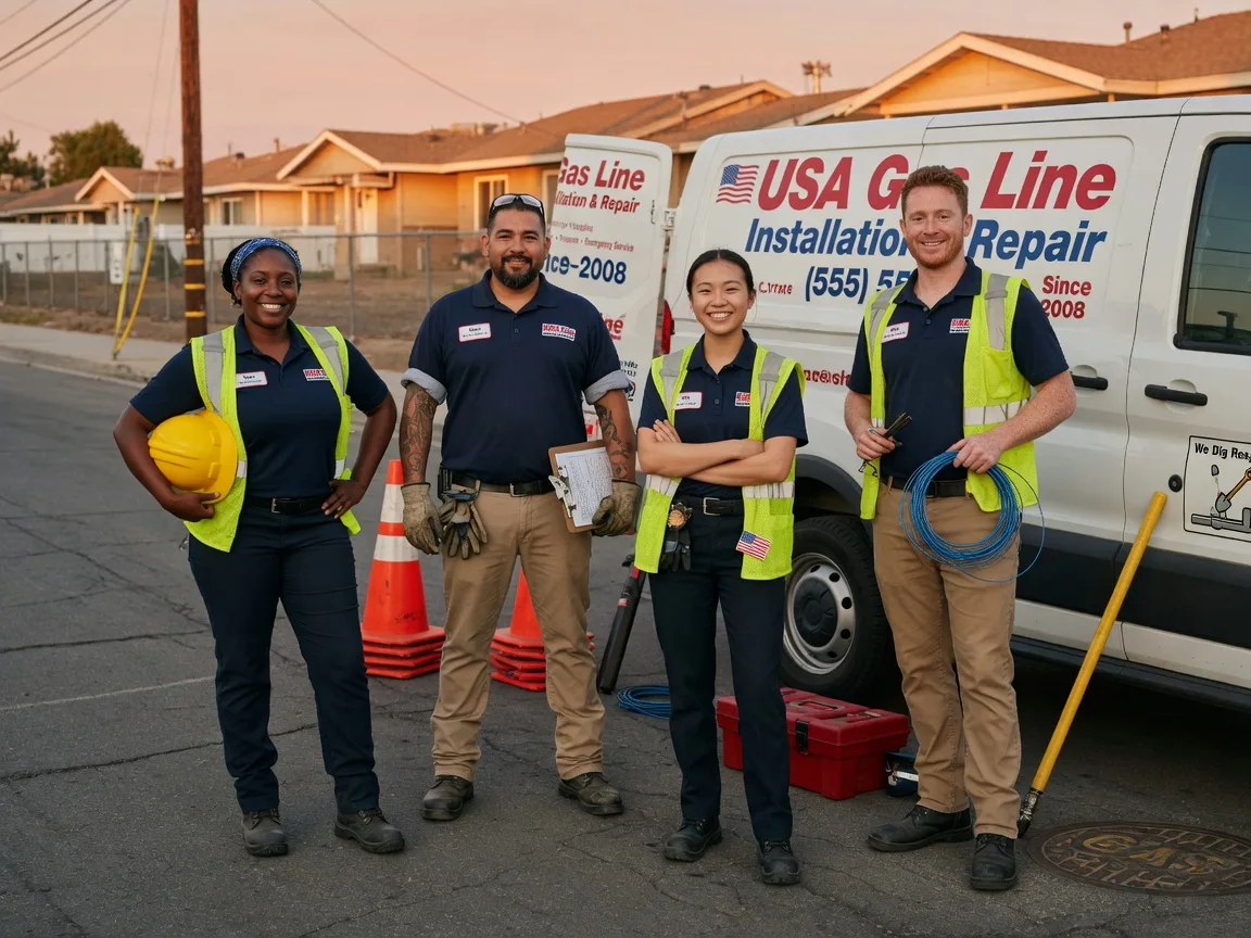 Gas Line Installation company in Martin, OH